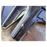 Lot of (2) Plastic Chain Saw Cases (Black) (empty)