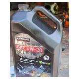 Lot of (2 Boxes) Kirkland SAE 0W-20 Full Synthetic Motor Oil Quart Plastic Jugs 5-count ( 10 total items )