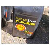 Lot of (3) 10W-40 Motor Oil Quart Plastic Bottles