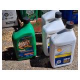 Lot of (4) SAE 5W-20 Motor Oil Quart Plastic Bottles