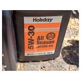 Lot of (5) SAE 5W-30 Motor Oil Quart Plastic Bottles