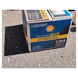 Lot of (1 Case) Formula Shell SAE 10W-40 Motor Oil Quart Plastic Bottles 12-count ( 12 total items )