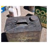 Vintage Sears Spectrum 10-Quart Metal 10W-30 Motor Oil Can (empty)