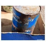 (2) Castrol 2-Cycle Motor Oil Cans and (1) Target Heavy Duty Motor Oil Can (both full)