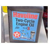 TC-W3 2-Cycle Oil - (4) Quarts Havoline, (1) 16-fl.oz. Tech 2000