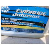 Lot of (1) Evinrude Johnson Hi-Vis Gear Case Lube 28-oz Plastic Bottle