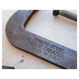 C-Clamps - 2-1/2" (5) and 1" (x1)