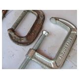 C-Clamps - 2-1/2" (x1) and 2" (x2)