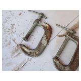 C-Clamps - 2-1/2" (x1) and 2" (x2)