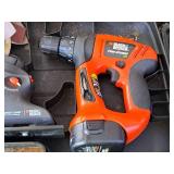 Black & Decker® 12V Cordless Combo Tool Kit - Jig Saw,Firestorm  Drill, Mouse Sander/Polisher, Battery, Case MT1203