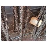 Lot of (9) 24" Assorted Saw Chains