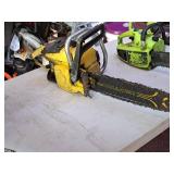 McCullough Pro 10-10 Automatic Gasoline-Powered Sprocket Tip Chainsaw 16" Bar (Yellow)