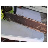 Poulan 3450 Gasoline-Powered Chainsaw 20" Bar (Green/Black)