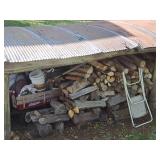 Section of Firewood 40"x11