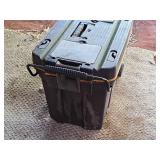 Plastic Rolling Tool Box (Black/Yellow)