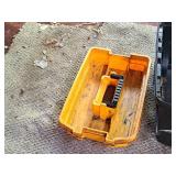 Plastic Rolling Tool Box (Black/Yellow)