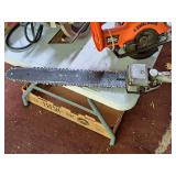 Gasoline-Powered Polesaw Chainsaw Attachment Bar