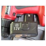 Cordless Custom Drill with Custom Battery + (1) Standard Battery