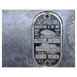 Albertson & Co (Sioux City Iowa) 1/4"-drive All Angle Drill