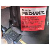 Master Mechanic® Plunge Router MM8510 with Router Bits, Original Box