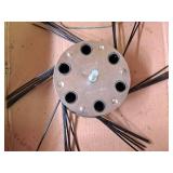 Rolling Paint Stripper Drill Attachment