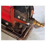 3"x16" Air Straight Handle Sander | Double Piston