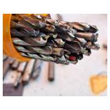 Lot of (1 Bottle) Assorted Drill Bits