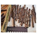 Assorted Drill Bits with Drill Gauge