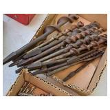 Lot of (1 Box) Assorted Boring Bits