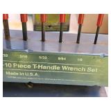 Allen® T-Handle Hex Wrench Set with Stand 9-piece