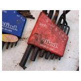 Lot of (4) Assorted Hex Key Sets