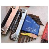 Lot of (4) Assorted Hex Key Sets