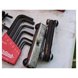 Lot of (4) Assorted Hex Key Sets
