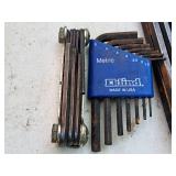 Lot of (3) Assorted Hex Key Sets