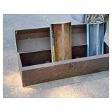 Metal Tool Box with (2) Tool Trays