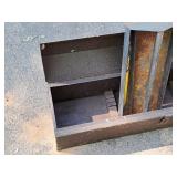 Metal Tool Box with (2) Tool Trays