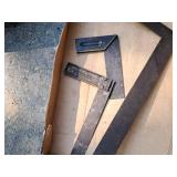 Lot of (3) Assorted Carpenter Squares