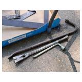 Lot of (3) Assorted Pry Bars