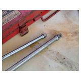 Lot of (2) Speed Drive Hand Crank Ratchets - 3/8" Drive and 1/2" Drive