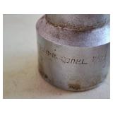 Lot of (2) 1/2" to 3/4" drive Socket Adapter w/ 1-3/4" Socket 3/4" Drive