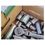 Lot of (1 Tray) Assorted Sockets and Ratchets - 1/4", 3/8", 1/2" Drives