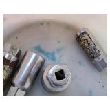 Lot of (7) 3/8"-drive Assorted Deep Well Sockets