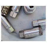 Lot of (7) 3/8"-drive Assorted Deep Well Sockets