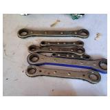 Lot of (6) Assorted Ratchet Wrenches