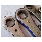 Lot of (6) Assorted Ratchet Wrenches