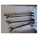 Lot of (4) Combination Wrenches | Assorted