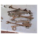 Lot of (16) Assorted Wrenches