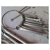 Lot of (13) Assorted Combination Wrenches