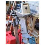 Evinrude 15 Outboard Boat Motor