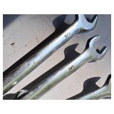 Lot of (10) Assorted Combination Wrenches